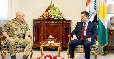 Премьер-министр Барзани принял британскую военную делегацию
