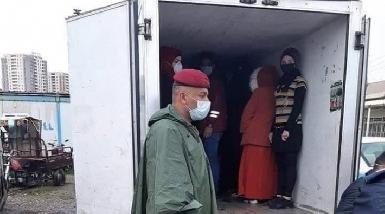 Силы безопасности арестовали рефрижераторы, перевозящие людей в Эрбиль