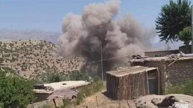 Новые турецкие бомбардировки на границе Курдистана