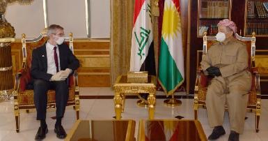 Барзани и новый Генеральный консул США обсудили последние политические события