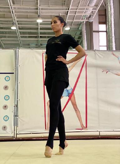 Курдская спортсменка из Казахстана Рамина Ахмедова стала обладательницей Кубка Казахстана по спортивной гимнастике