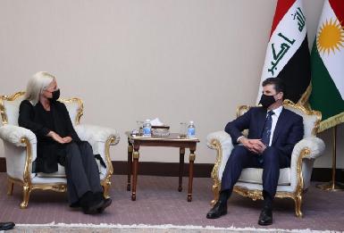 Президент Курдистана и представительница ООН обсудили отношения Эрбиля и Багдада