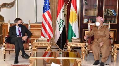 Делегация США встретилась с Барзани, чтобы подтвердить приверженность Вашингтона поддержке Курдистана