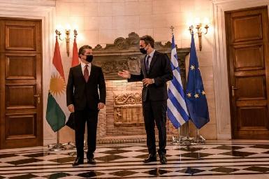 Премьер-министр Курдистана встретился с главой правительства Греции