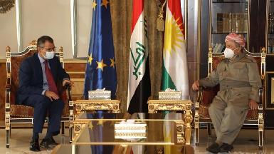 Масуд Барзани принял в Эрбиле посла ЕС