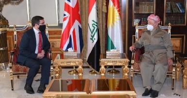 Глава ДПК принял нового посла Великобритании в Ираке