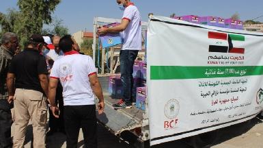 "Благотворительный фонд Барзани" и "Общество милосердия Кувейта" передали гуманитарную помощь нуждающимся семьям