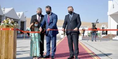 Премьер-министр Барзани принял участие в церемонии открытия комплекса хранения пшеницы