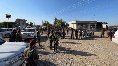 Силы пешмерга и иракской армии размещены в деревне Лихебан после неоднократных атак ИГ