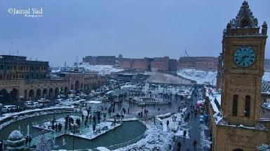 Губернатор Эрбиля призывает граждан оставаться дома из-за сильных снегопадов