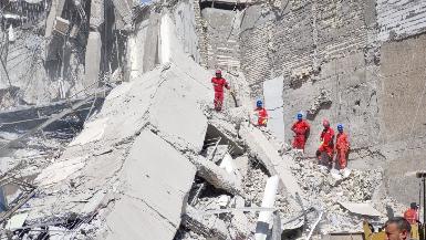 Обрушение недостроенного торгового центра в Багдаде – ранены 8 рабочих