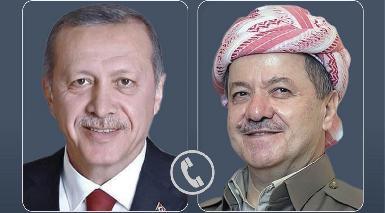 Масуд Барзани поздравил Эрдогана с переизбранием