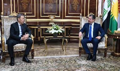 Премьер-министр Барзани принял посла Казахстана