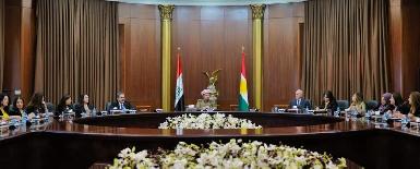 Президент ДПК принял представительниц Союза женщин Курдистана