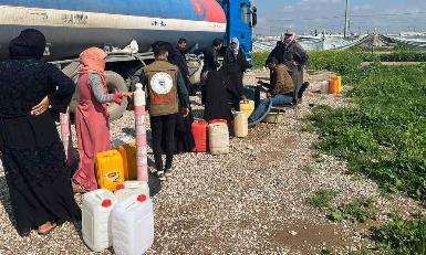 "Благотворительный фонд Барзани" предоставил топливо вынужденным переселенцам в Эрбиле в условиях продолжающихся холодов