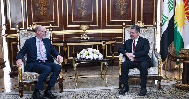 Премьер-министр Курдистана принял посла Великобритании