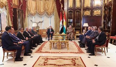Масуд Барзани понял делегацию Иордании