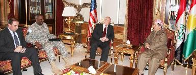 Президент Барзани принял американских должностных лиц
