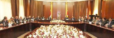  Президент Барзани провел встречу с политическими партиями