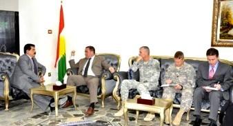Лидер ПСК обсудил с американским дипломатом события в Сулеймании и формирование иракского правительства