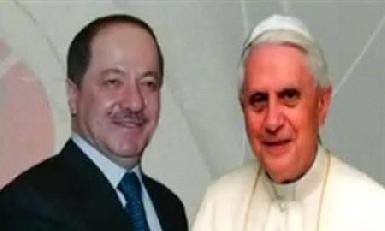 Барзани встретился с Папой Римским