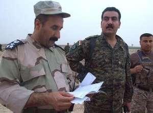 Иракская армия пытается воспрепятствовать полиции и пешмарга проводить операции в окрестностях Киркука