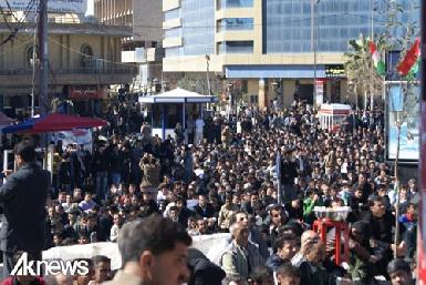 Представителей протестующих в Сулеймании пригласили в парламент Курдистана