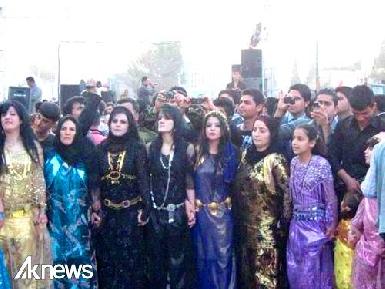 Иракцы празднуют Науруз