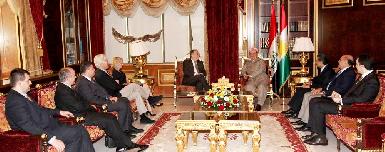 Президент Барзани принял американского конгрессмена и британского парламентария