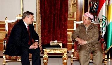 Президент Барзани встретился с новым Генеральным консулом РФ в Курдистане