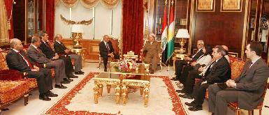 Масуд Барзани принял делегацию турецких курдов 