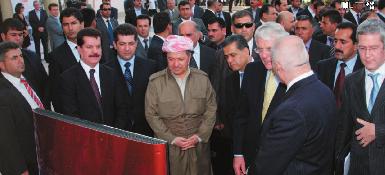 Президент Барзани и Джон Мейджор открыли консульство Великобритании в Эрбиле