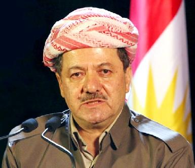 Президент Барзани: курдская нация - мирная и протягивает руку братства иранцам, туркам и арабам