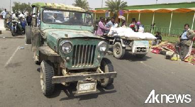 Водители джипов в районе Калар забастовали