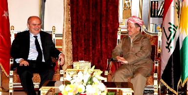 Президент Барзани принял замминистра иностранных дел Турции