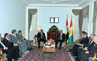 Курдский премьер принял сына Машааля Тамо