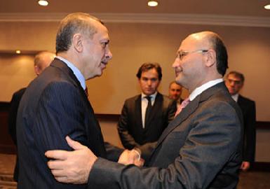 Премьер Курдистана встретился с Эрдоганом