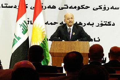 Бархам Салих: курды не пойдут на компромисс по своим конституционным правам