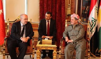 Президент Курдистана провел переговоры с замминистра иностранных дел Турции