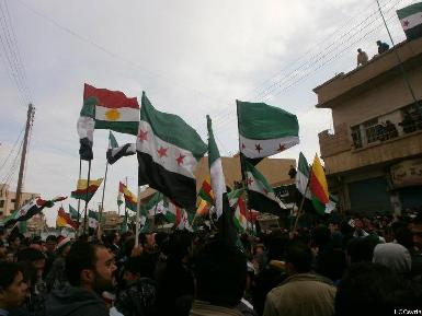 Демонстрации в курдских районах Сирии