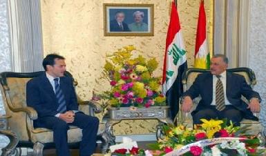 Председатель парламента Курдистана принял итальянского консула в Эрбиле