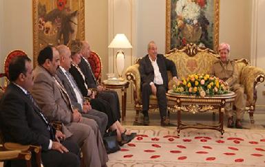 Президент Барзани провел переговоры с Аллави