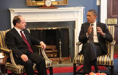 В Вашингтоне прошла встреча Масуда Барзани и Барака Обамы