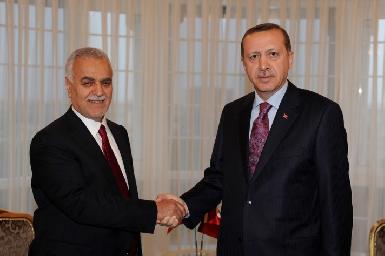 Премьер-министр Турции Реджеп Эрдоган встретился с вице-президентом Ирака Тариком Аль-Хашими