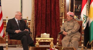 Президент Барзани обсудил политический кризис с Послом США
