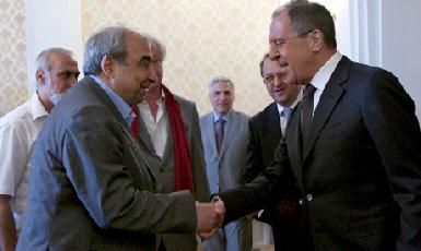 Визит делегации Сирийского национального совета в Москву