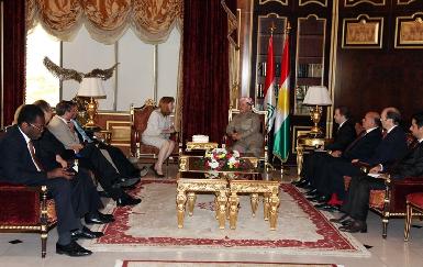 Президент Барзани встретился с британскими парламентариями 