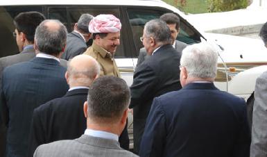 Джаляль Талабани прибыл в Эрбиль для встречи с Масудом Барзани