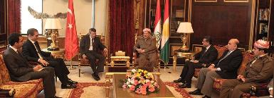 Президент Барзани встретился с послом Турции в Ираке 