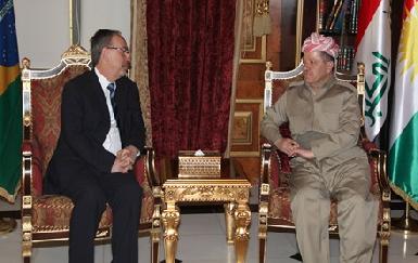 Президент Барзани принял посла Бразилии в Ираке